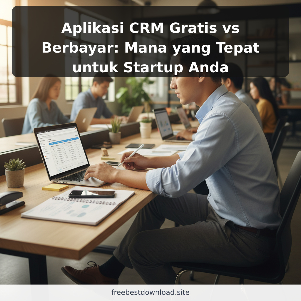 Aplikasi CRM Gratis vs Berbayar: Mana yang Tepat untuk Startup Anda