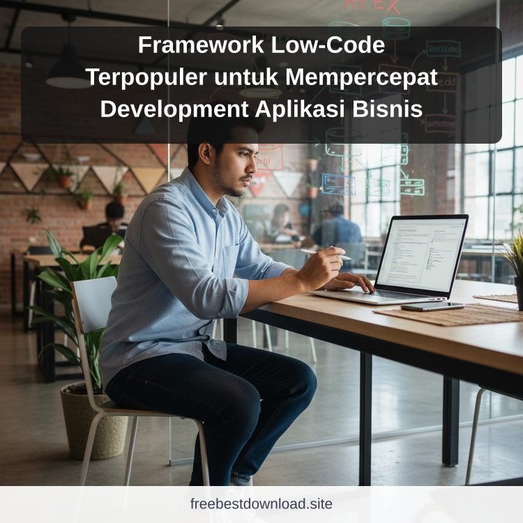 Framework Low-Code Terpopuler untuk Mempercepat Development Aplikasi Bisnis