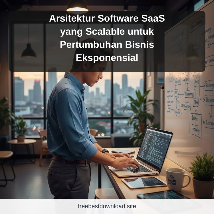 Arsitektur Software SaaS yang Scalable untuk Pertumbuhan Bisnis Eksponensial
