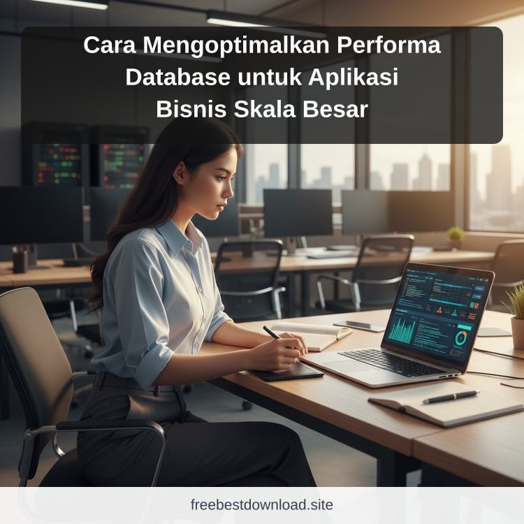 aplikasi Pc dan Android - Cara Mengoptimalkan Performa Database untuk Aplikasi Bisnis Skala Besar