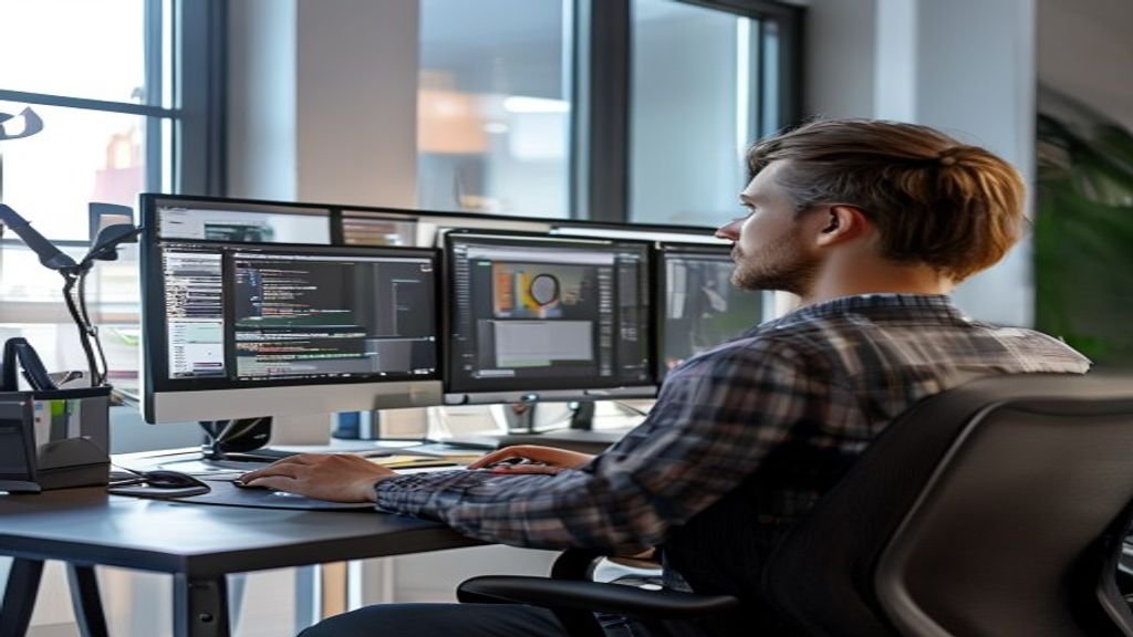 Gambar antarmuka aplikasi gratis untuk Windows menampilkan ikon modern dan fitur produktivitas