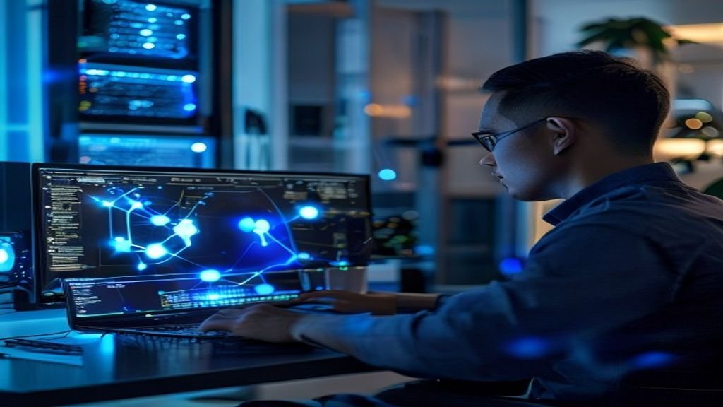 Ikon aplikasi Ree Download menampilkan tombol biru dengan logo file PDF siap diunduh